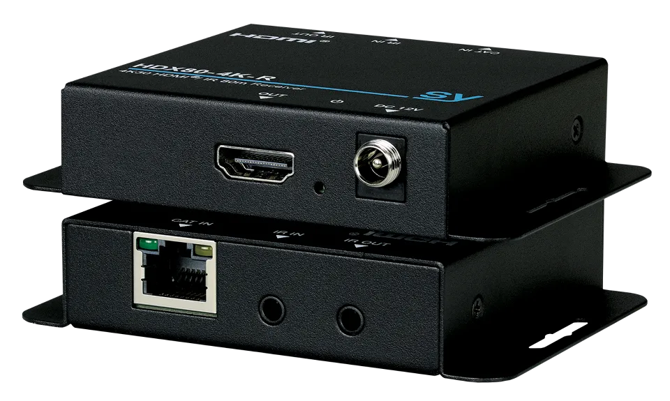 HDX80-4K Receiver Stacked Angled.webp