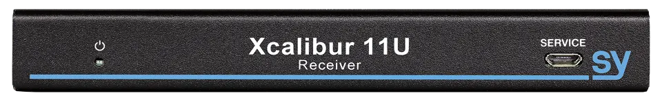 Xcalibur 11U HDMI & USB 100m Extender Rx Front .webp