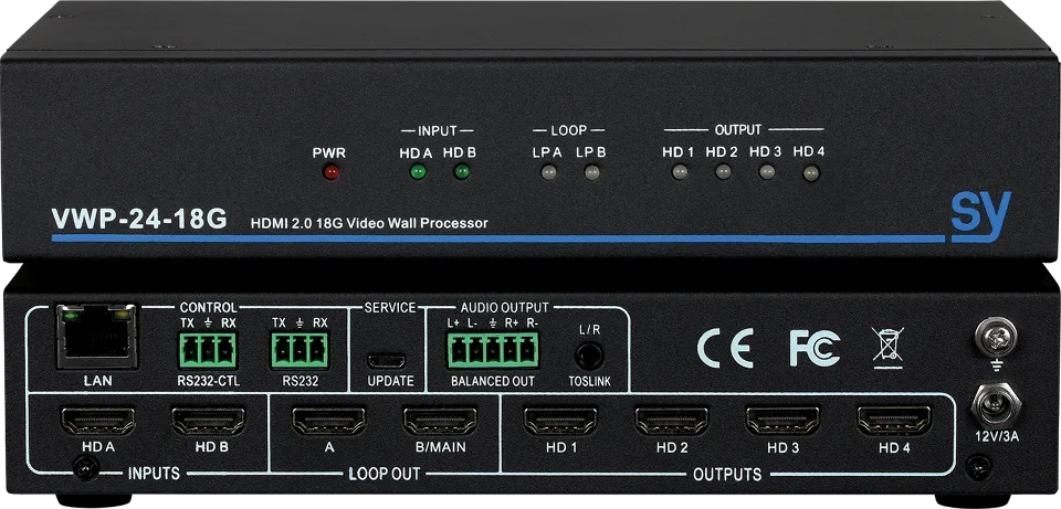 VWP-24-18G High resolution Video-Wall Processor – HDMI 2.0 18G Stacked.webp