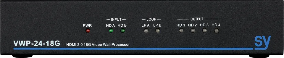 VWP-24-18G High resolution Video-Wall Processor – HDMI 2.0 18G Front.webp