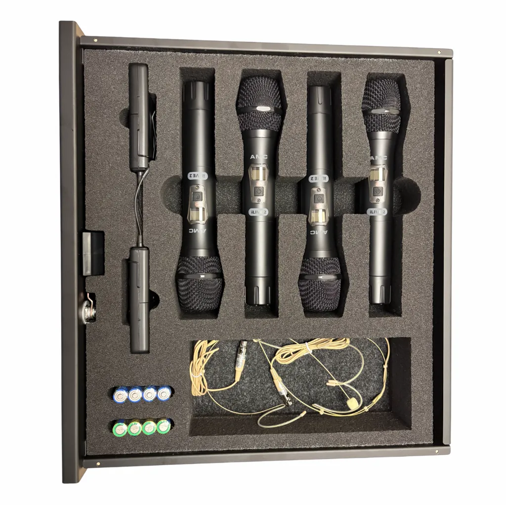 DLX Flightcase - 2HE Lade AMC iLive - top.webp