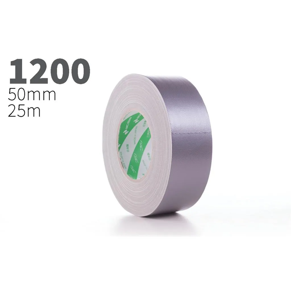 [D026741] Nichiban gaffa tape "1200" 25m rol 50mm grijs