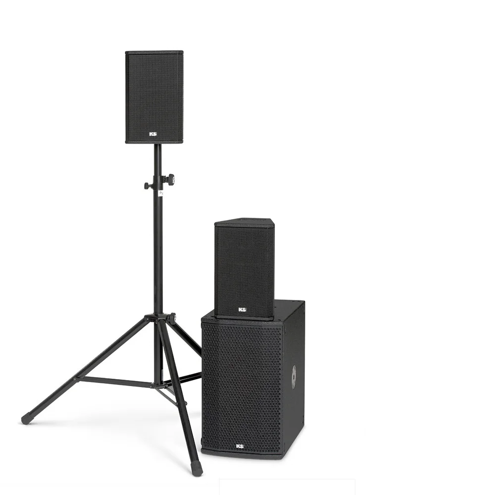 [D029092] KS-Audio, SPIRIT-3.0 - Satellite PA-system - 1xCPD-B2 subwoofer 2x CPD-08 top module