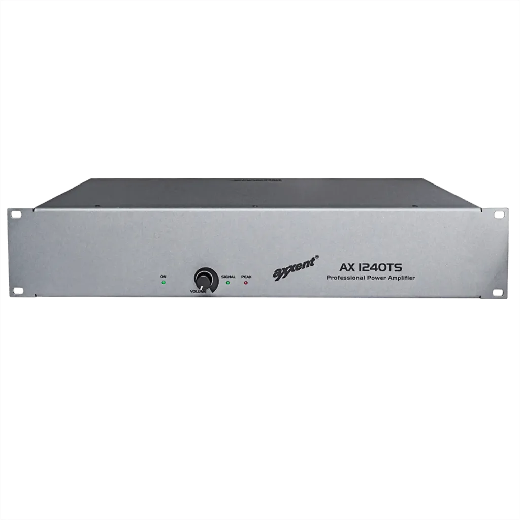 Axxent, AX1240TS Amplifier 1x240W at 50/70/100V and 4Ohm