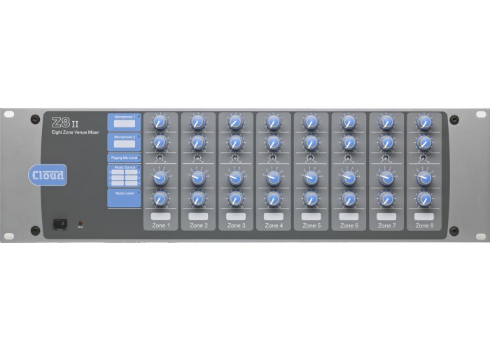 [D036212] Cloud, Z8 - 6 music 2 mic + paging 8 facility