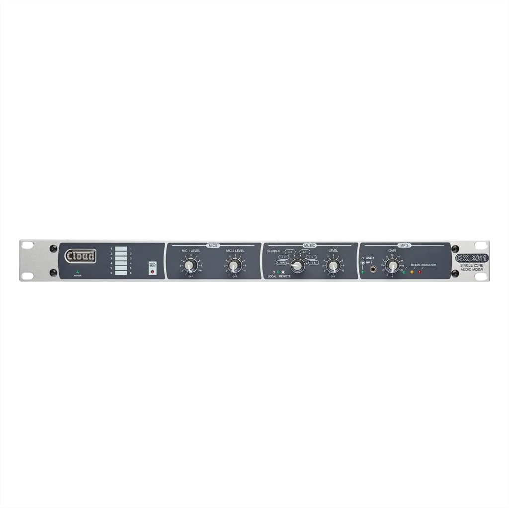 Cloud, CX261 - 5+MP3 music 2 mic 1 stereo out