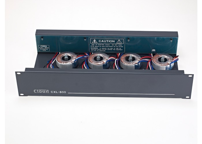 Cloud, CXL800 - Rack housing for up to 8 transformers 100V/70V
