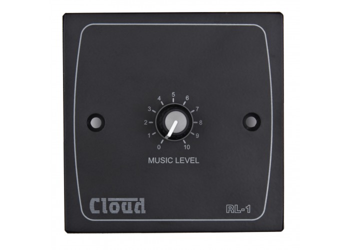 Cloud, RL1B - Remote volume paneel BLACK