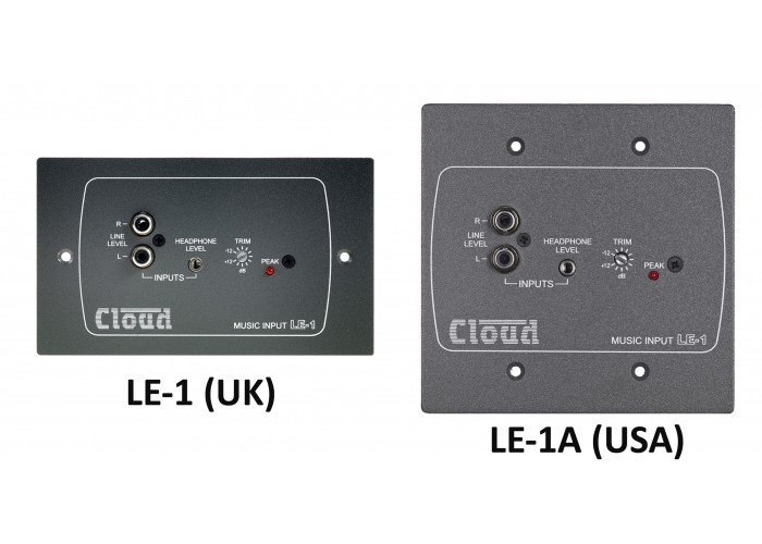 Cloud, LE1B - Line Ext Plate for DCM1 Black