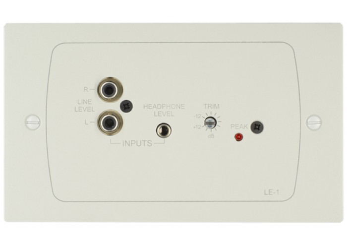 Cloud, LE1W - Line Ext Plate for DCM1 White