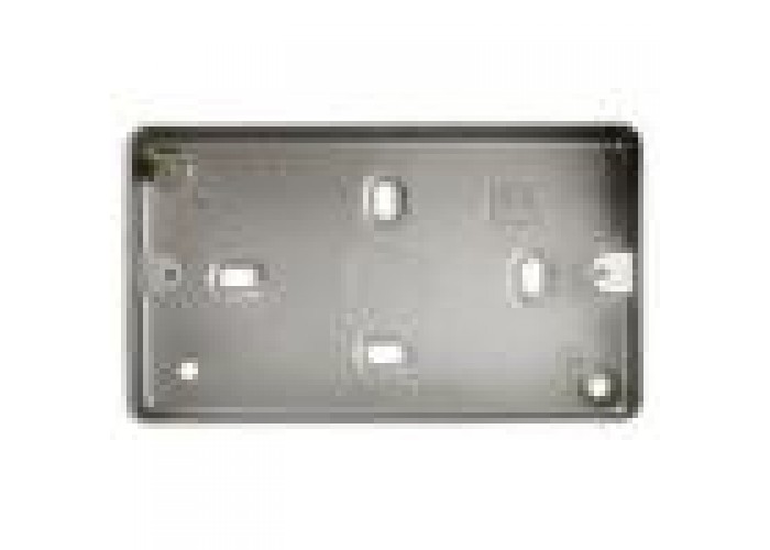 [D036256] Cloud, BB960011 - 35mm Metal UK dubbelbox opbouw grijs