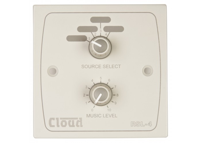 Cloud, RSL4W - Remote source and volume control WHITE for MA60/MA60M