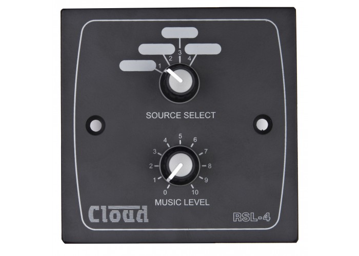 Cloud, RSL-4B - Remote source and volume control BLACK for MA60/MA60M