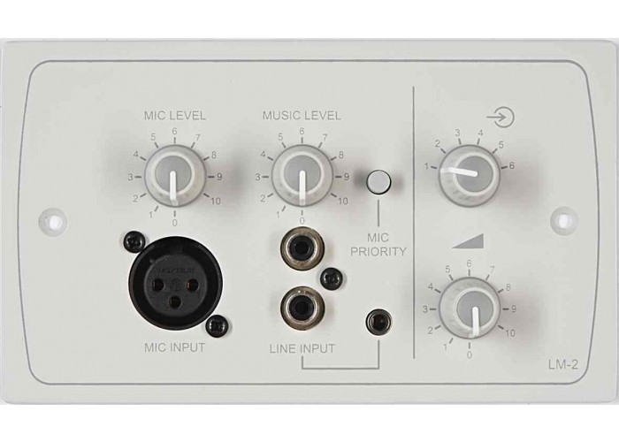 [D036265] Cloud, LM2W - Active remote music mic input RJ45 UK White