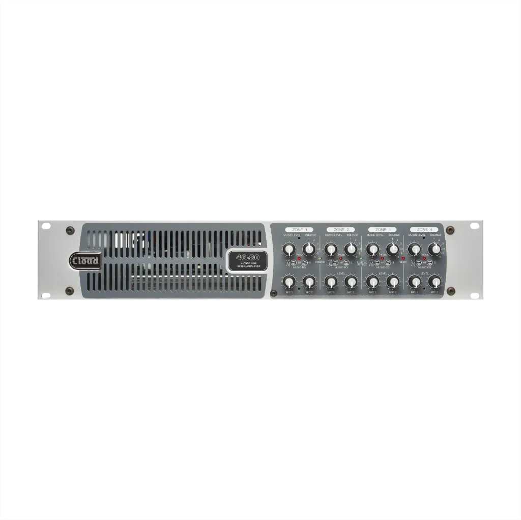 [D036317] Cloud, 46-80 - Mixer Amplifier 4x 80 Watt / 4 Ohm