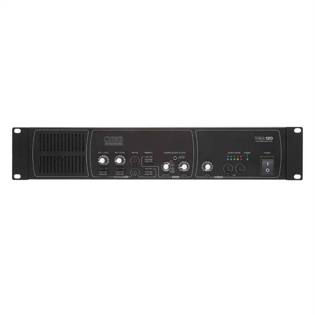 [D036323] Cloud, VMA120 - ContractorMixer Amp 120 Watt