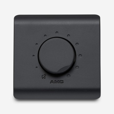 AMC, CTOPB - plastic cover for volume controllers Black