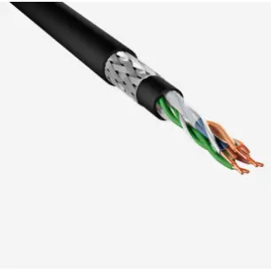 Syntax® Network Cable, S-UTP CAT6 | 4 x Twisted Pairs | ø 8,0 mm | Black | PUR Jacket