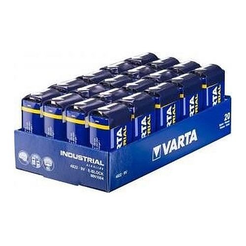 [D036637] VARTA, Industrial PRO Alkaline E-Block 6LR61 MN1604 9V