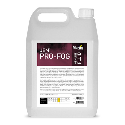 [D036642] Martin, JEM PRO-FOG Genuine Fluid | 5L 