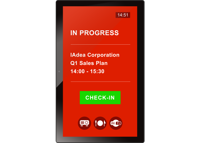 [D036696] IAdea, XDS-2288 - Touch panel, 22 inch, Make to Order (MTO), Android 12, with power adaptor