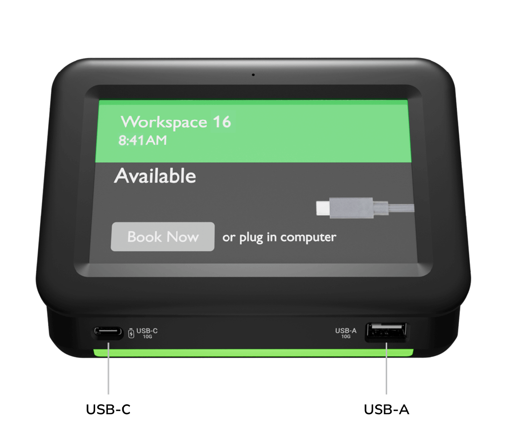 [D036700] IAdea, WBD-0500 - Booking Dock, 5” touch display, Android 13, with power adaptor