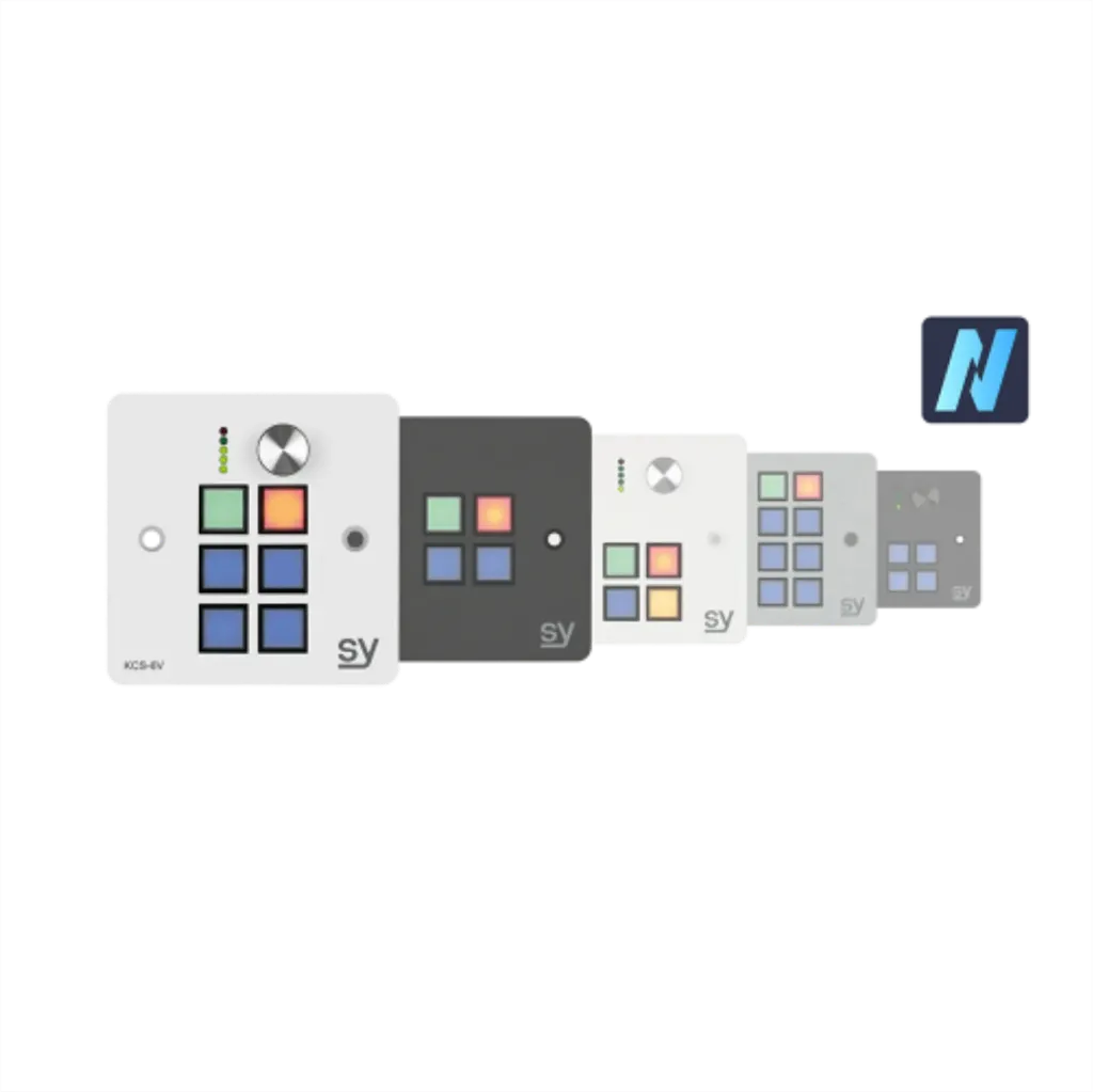 SY, SY-KCS2-W-UK - 2 button Keypad Controller. In WHITE