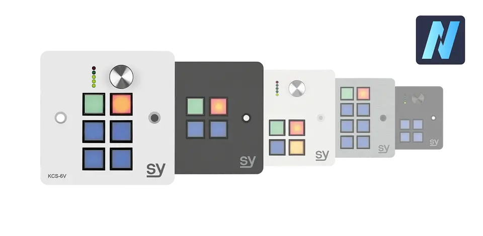 SY, SY-KCS2-B-UK - 2 button Keypad Controller. In BLACK