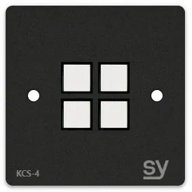 [D036797] SY, SY-KCS4-B-UK - 4 button Keypad Controller, In Black