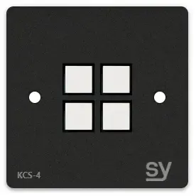 SY, SY-KCS4-B-UK - 4 button Keypad Controller, In Black