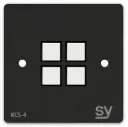SY, SY-KCS4-B-UK - 4 button Keypad Controller, In Black