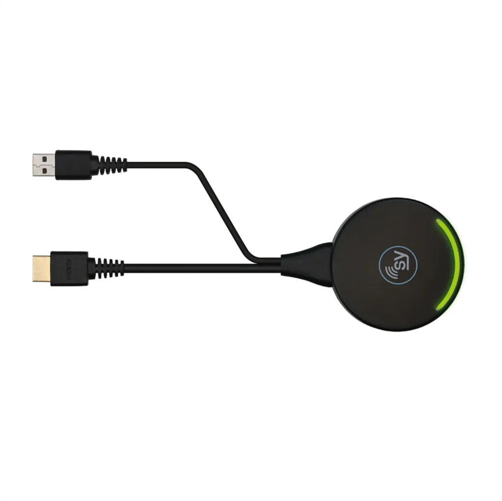[D036853] SY, SY-WAND-H - Wireless HDMI+USB-A BYOD dongle.