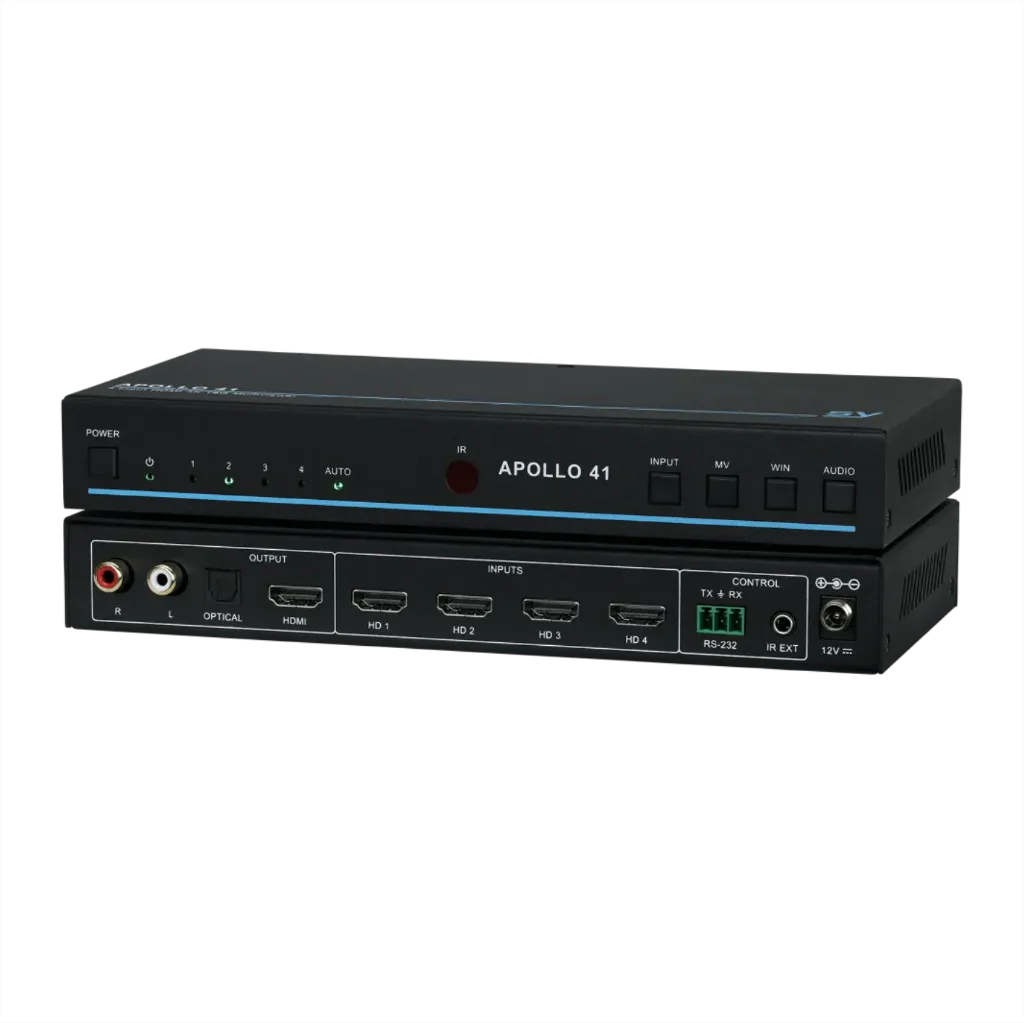 [D036856] SY, SY-APOLLO-41 - 4x1 HDMI Seamless switching Multi-viewer.