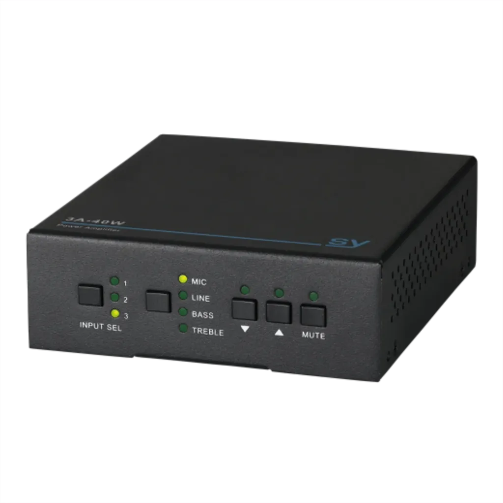 SY, SY-3A-40W - 70/100V Line out Amp