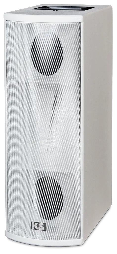 KS-Audio, CPD-09 - 4x5"/1x1.75" All-round PoE loudspeaker - PoE++, AoIP, DANTE™, FIRTEC™, DSP, Remote controlled, VALTEC™, HDSP™, Cardioid, 480Watt 