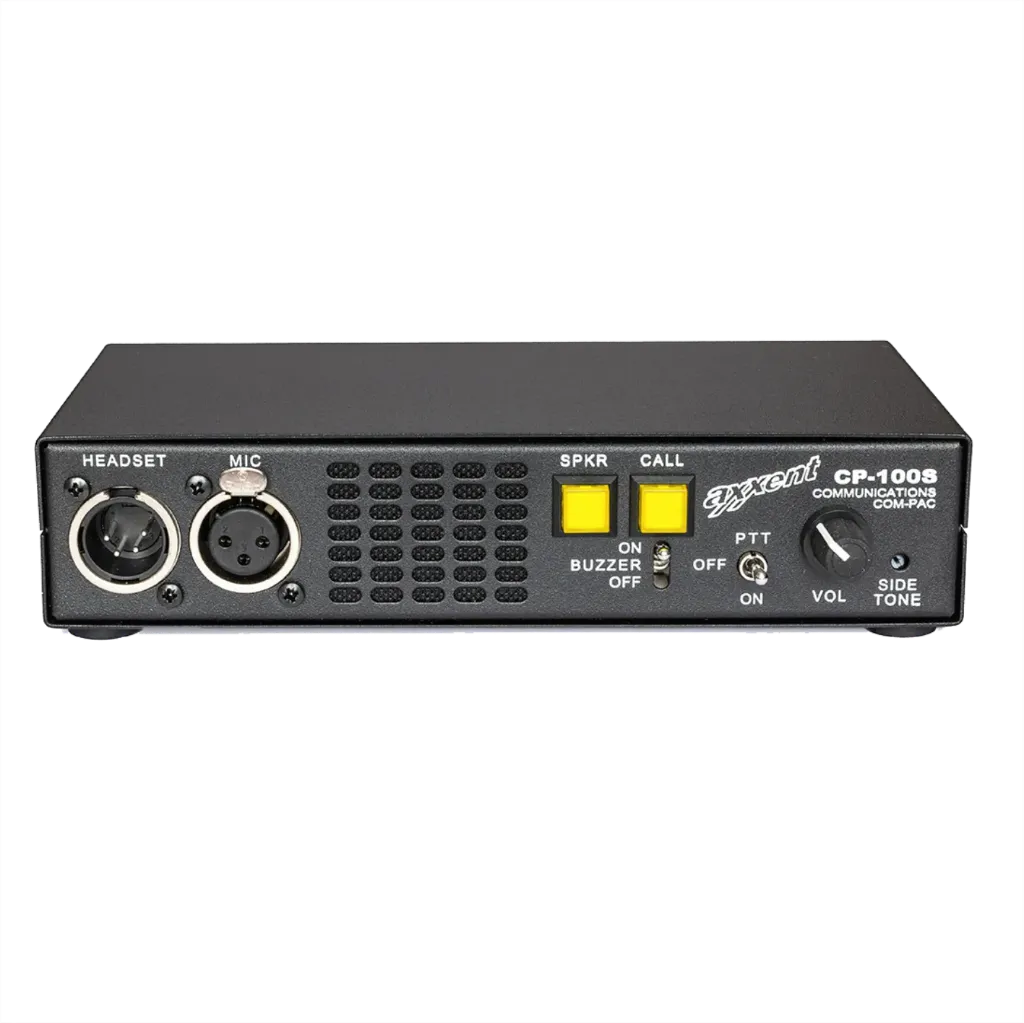 Axxent, CP-100S 1-channel party-line intercom masterstation with Loudspeaker.
