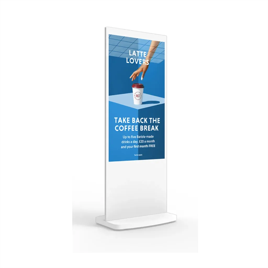 Allsee, L55HD9 - 55" Android Freestanding Digital Poster