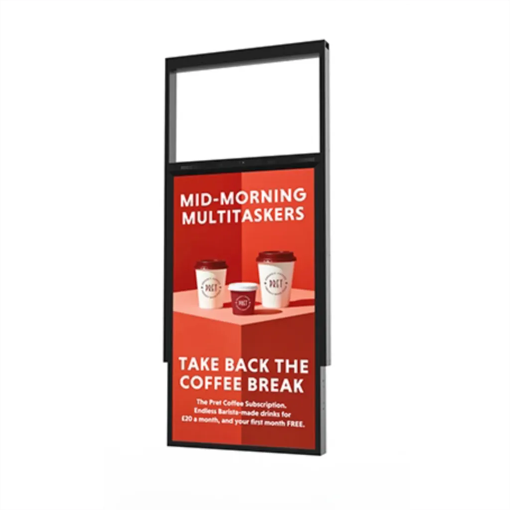 Allsee, ASHUDS55B - Black Ceiling mount for Ultra High Brightness Double-sided Displays