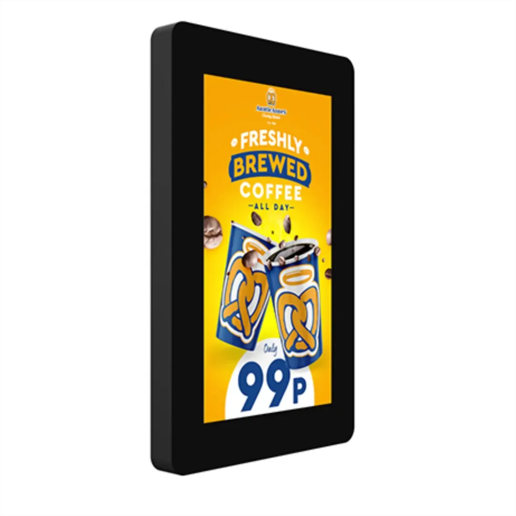 Allsee, OWP55UHD10 - 55" Portrait 4K Wall-mounted Outdoor Digital Advertising Display