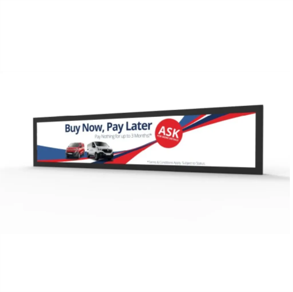 Allsee, WS28HD8-B - 28" Ultra-Wide Stretched Bar Display