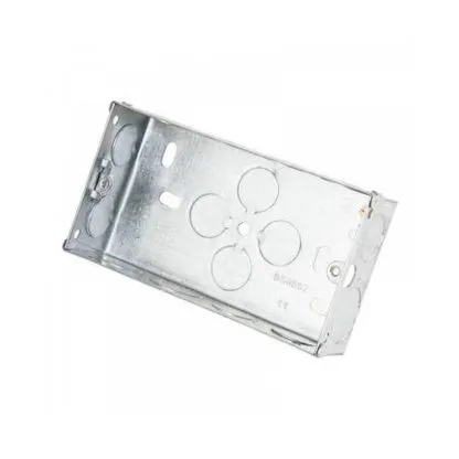 Cloud, BB960122, Metal Box 2 gang, flushmount
