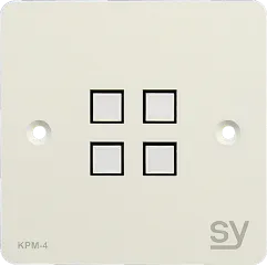 [D037302] SY, KPM4-BW, Keypad Controller white