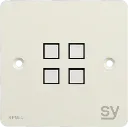 SY, KPM4-BW, Keypad Controller white