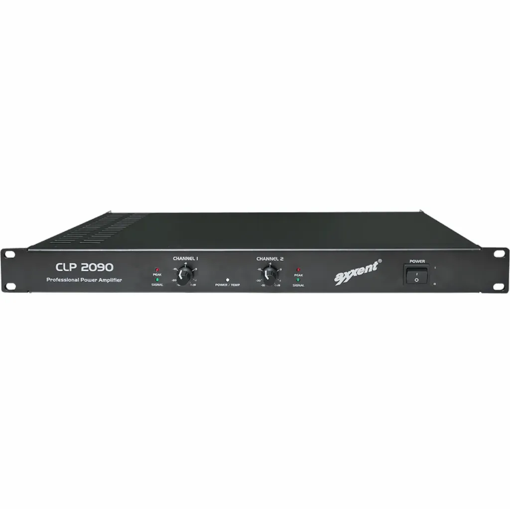 Axxent, CLP2090 1 U amplifier 2x90W