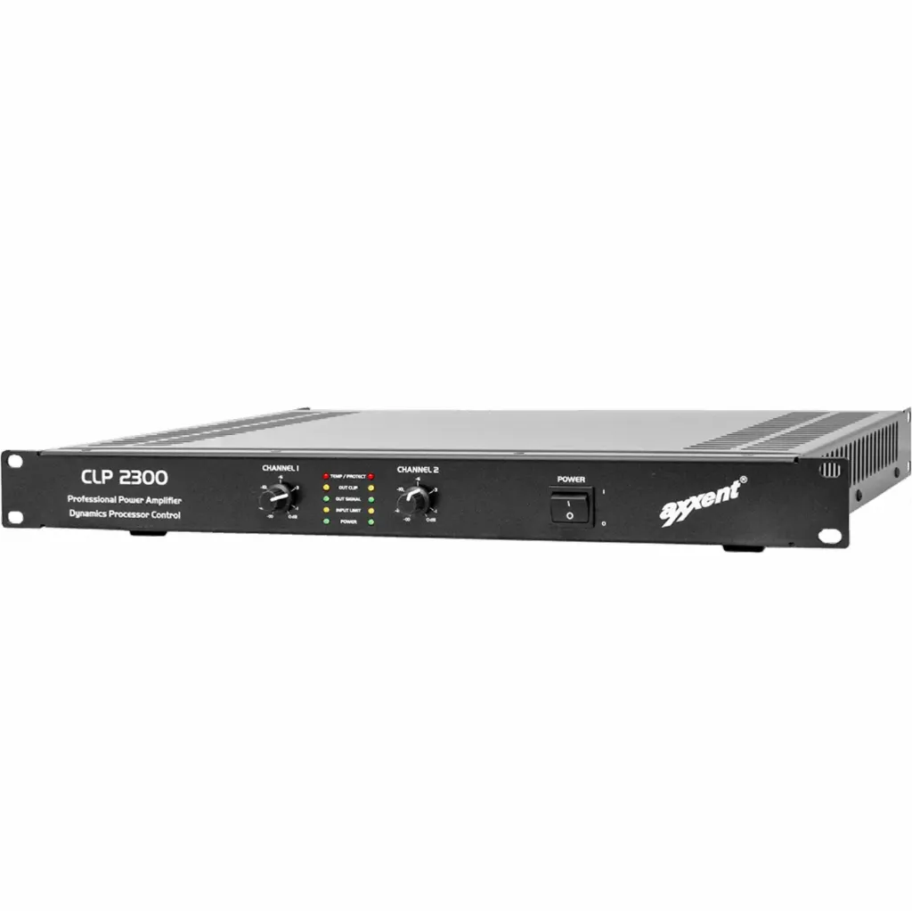 Axxent, CLP2300 1U amplifier 2x 300 Watt