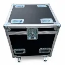 DLX-Flightcase, Kabelkist 60x60 met binnenwerk voor 2x binnenbak of tussenschot (exclusief) | 60x60x75cm (lxbxh) incl. wielen.