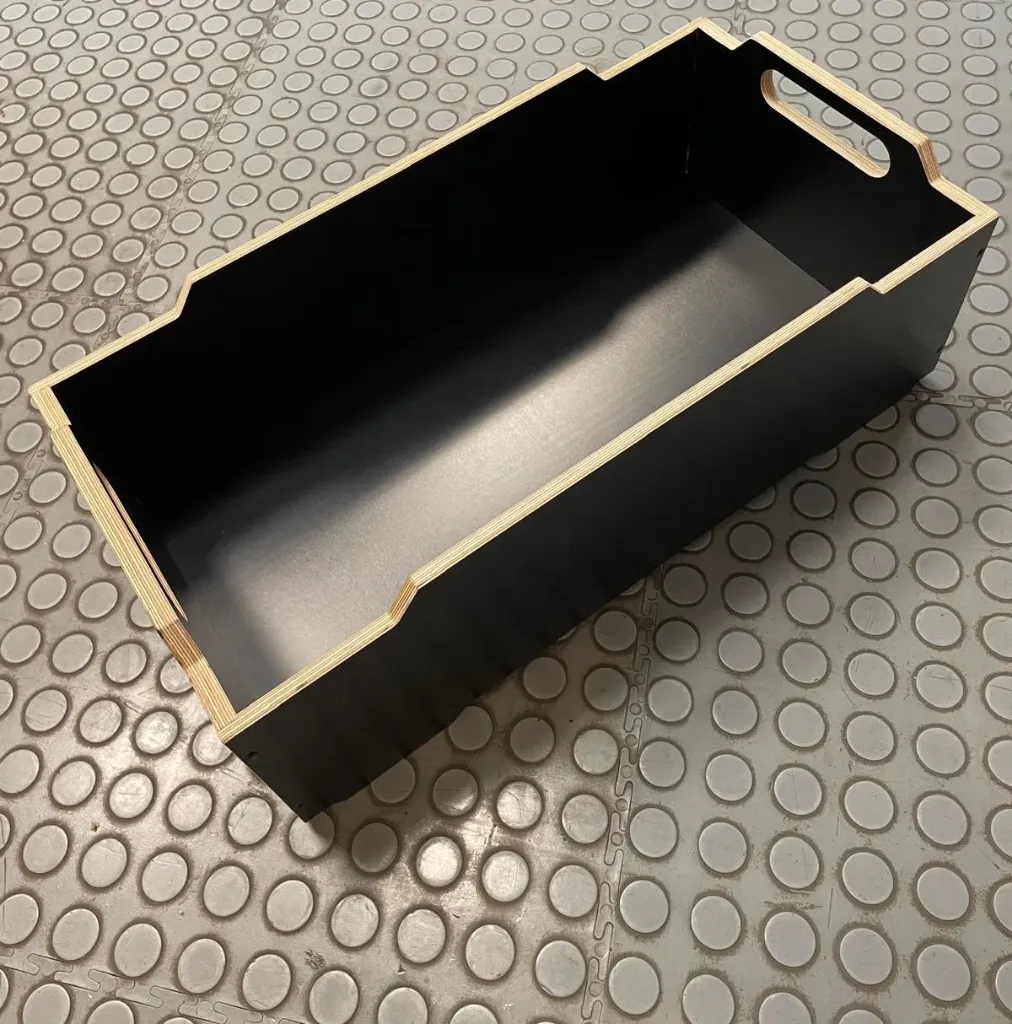 DLX-Flightcase, Kabelbak stapelbaar voor kabelkist 60x60/60x90/60x120 | 27x54x19 (lxbxh)