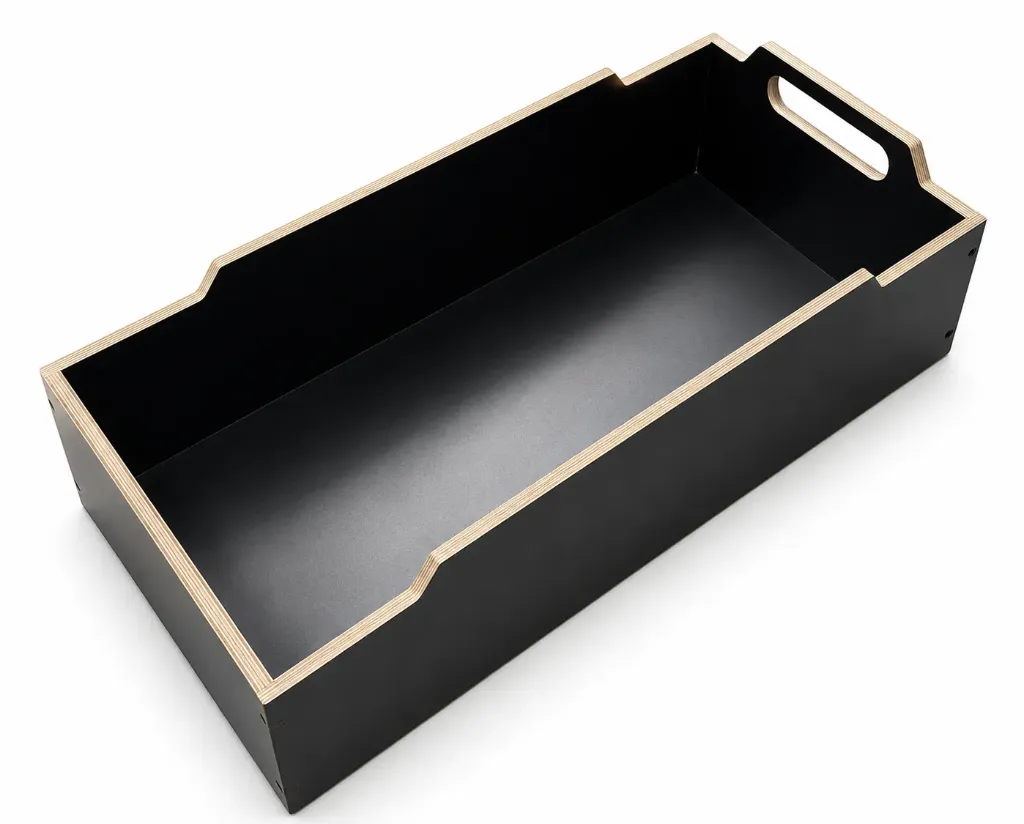[D038001] DLX-Flightcase, Kabelbak stapelbaar voor kabelkist 60x60/60x90/60x120 | 27x54x19 (lxbxh)