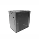 Hikvision, DS-XS6412-S/B - Wall-mount Cabinet, 12U, 600x450mm