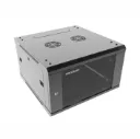 Hikvision, DS-XS6606-S/B - Wall-mount Cabinet, 6U, 600x600mm
